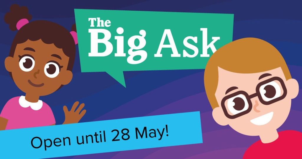 The Big Ask Survey: Deadline Extended